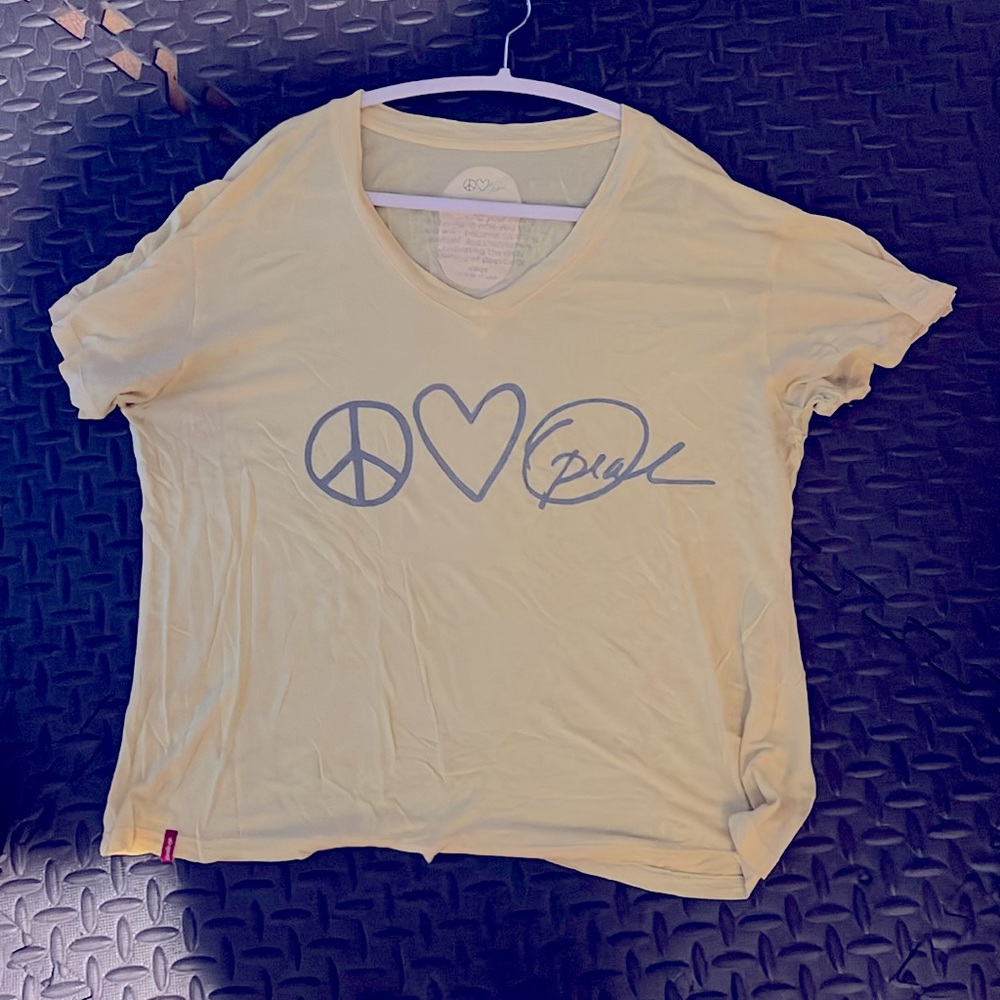 The softest tee ever and it’s from Oprah